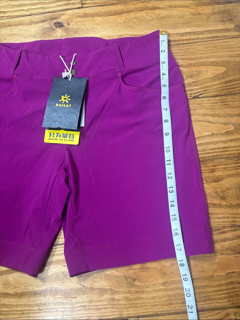 NWT Kailas W’s Rock Climbing Shorts in Plum/Purple Size XL - Picture 6 of 8